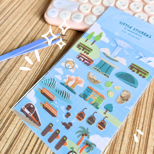 little stickers #106 - let's go jalan