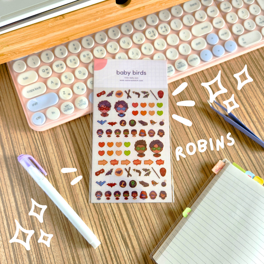 Baby Birds Sticker Sheet