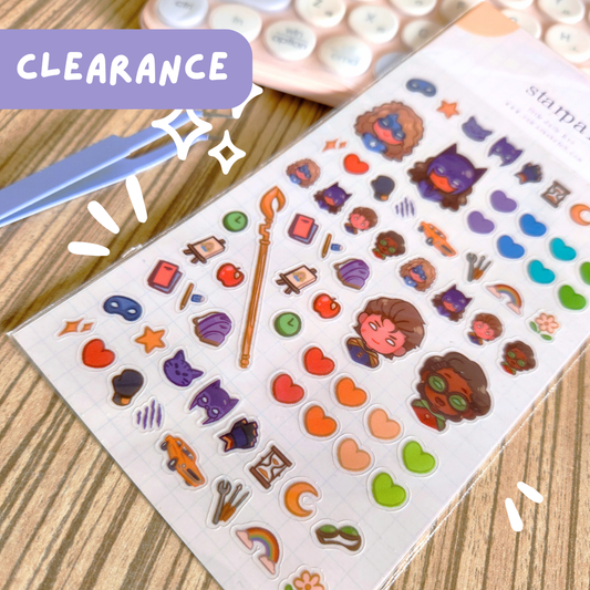 Starpals Sticker Sheet [CLEARANCE]