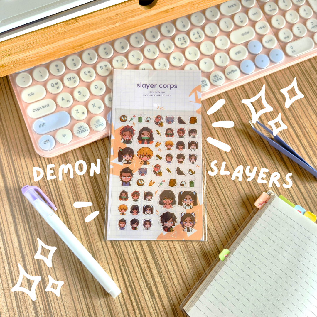 Slayer Corp Sticker Sheet