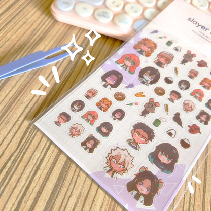Slayer Leaders Sticker Sheet