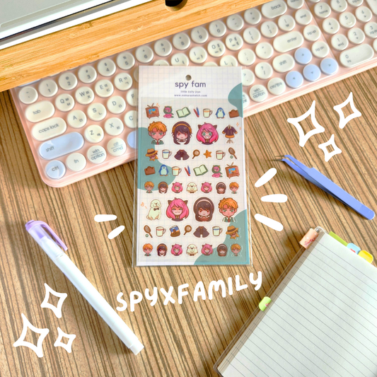 Spy Family Sticker Sheet