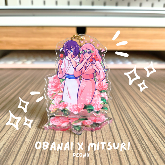 Obanai x Mitsuri Standee Charm (Demon Slayer Matsuri)