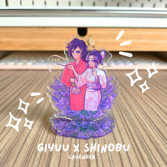 Giyuu X Shinobu Standee Charm (Demon Slayer Matsuri)