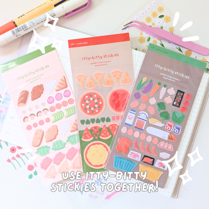 itty-bitty stickies- pizza place (s124)