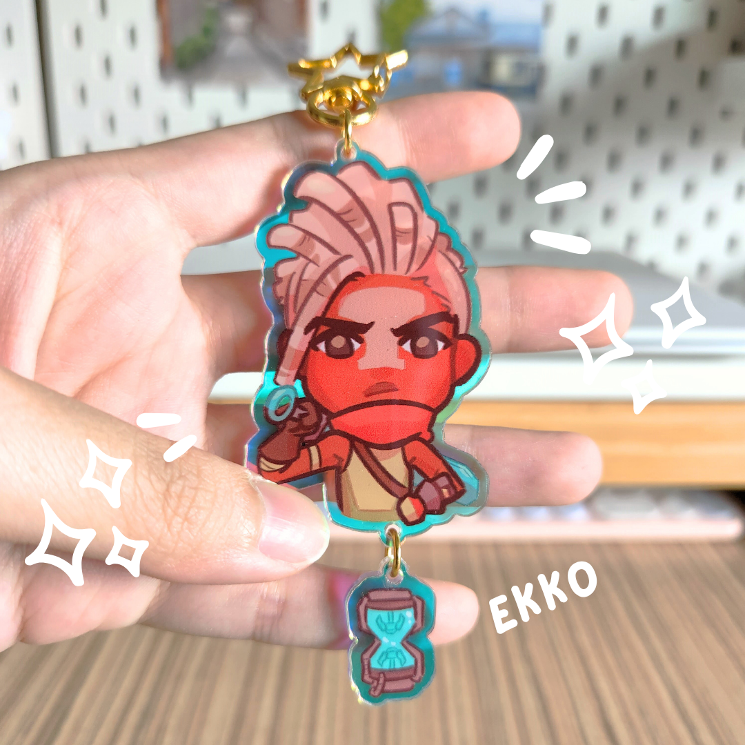 Ekko Charm (Arcane)