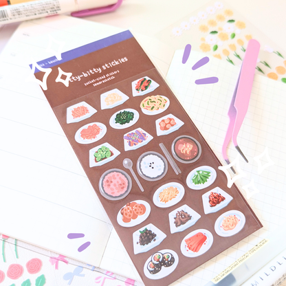 itty-bitty stickies - banchan (s122)