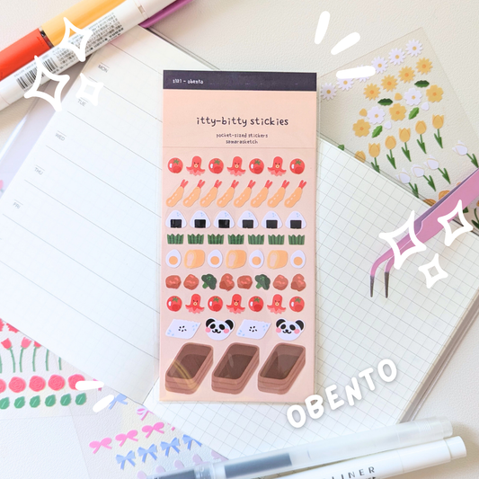 itty-bitty stickies - obento (s121)