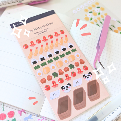 itty-bitty stickies - obento (s121)
