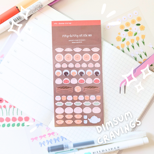 itty-bitty stickies - dimsum cravings (s116)
