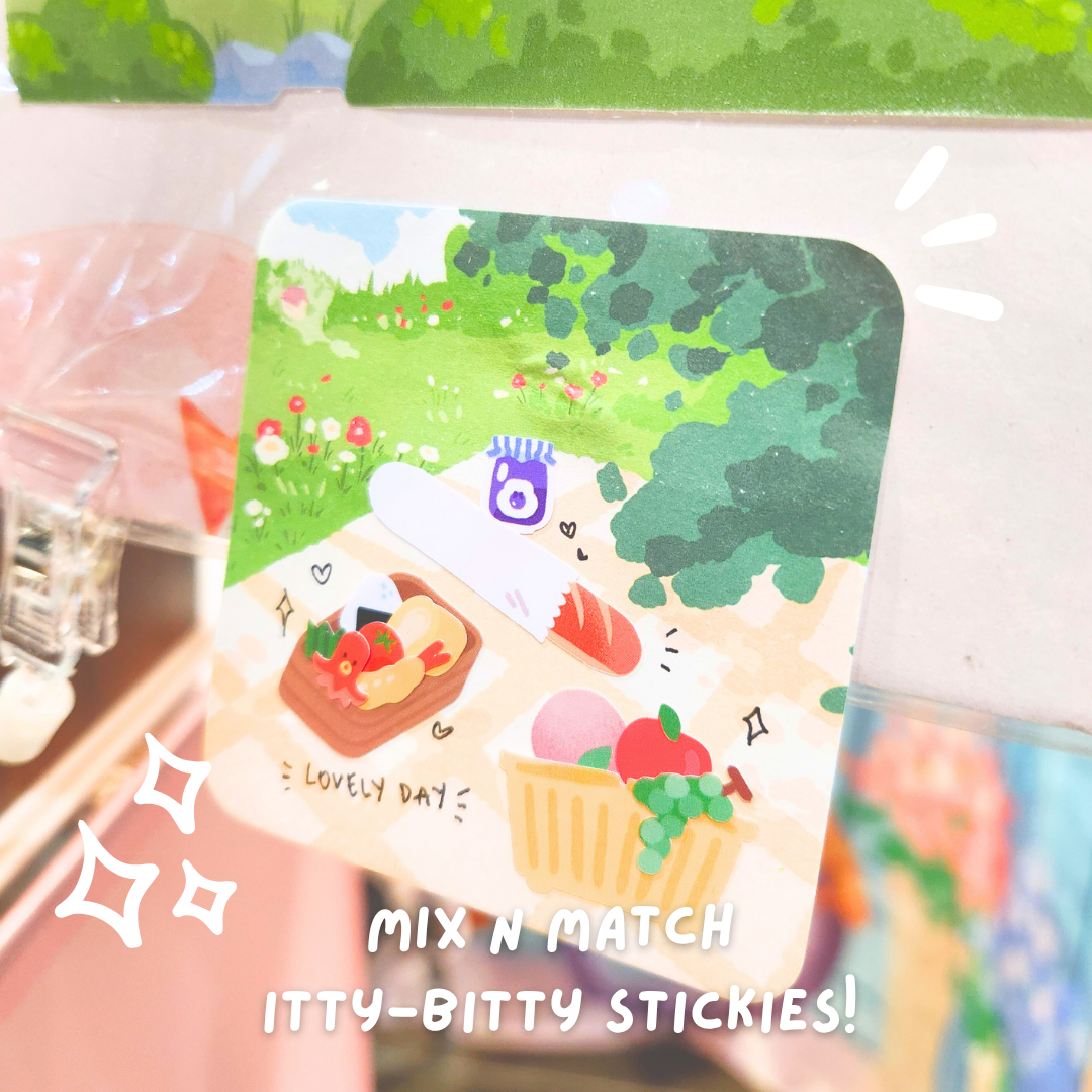 itty-bitty stickies - magic shop (s127)