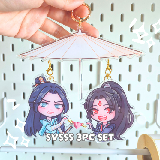 SVSSS Bingqiu 3pc Charms Set
